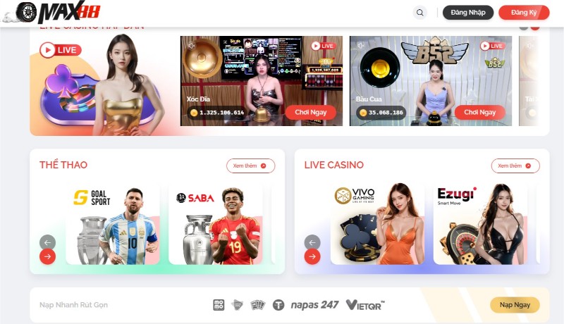 Trang chủ 12 MAX88
