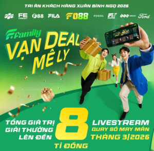 FO88 RA MẮT "LIÊN MINH F": HỢP TÁC VỚI 8 THƯƠNG HIỆU LỚN, TỔNG GIẢI THƯỞNG 8 TỶ ĐỒNG